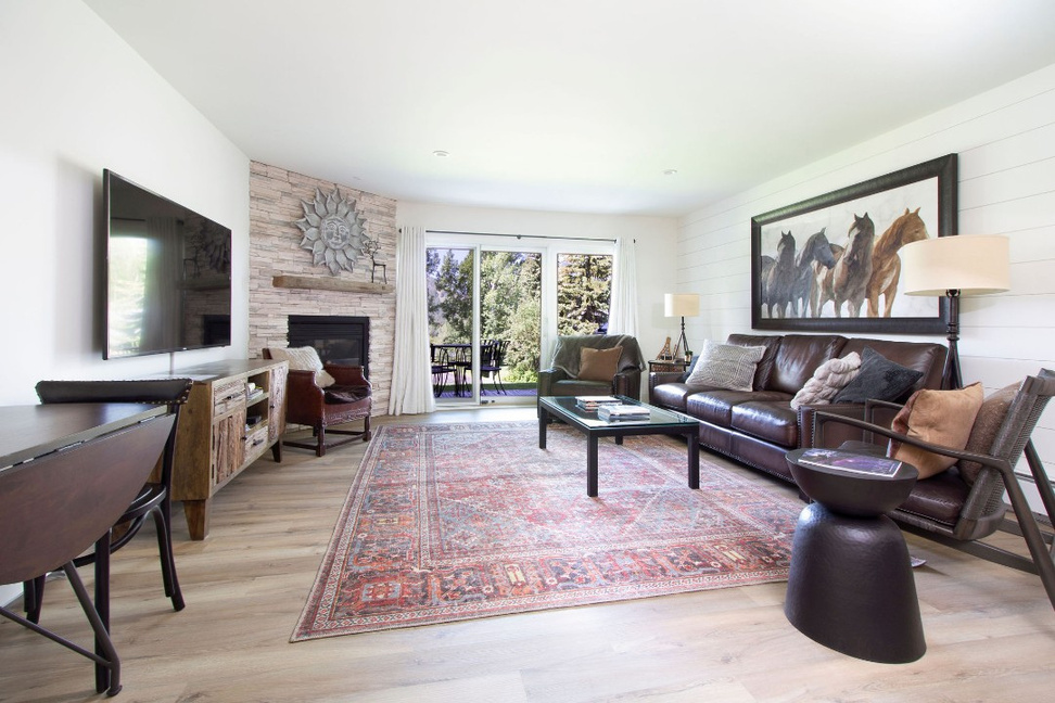 Sun Valley vacation home living room