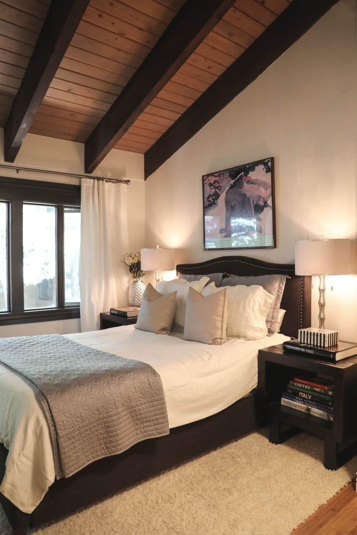 Bedroom in a vacation home
